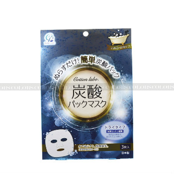 Cotton labo 新概念补水碳酸面膜 3枚装