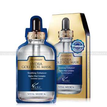 AHC五代24K黄金锡纸面膜