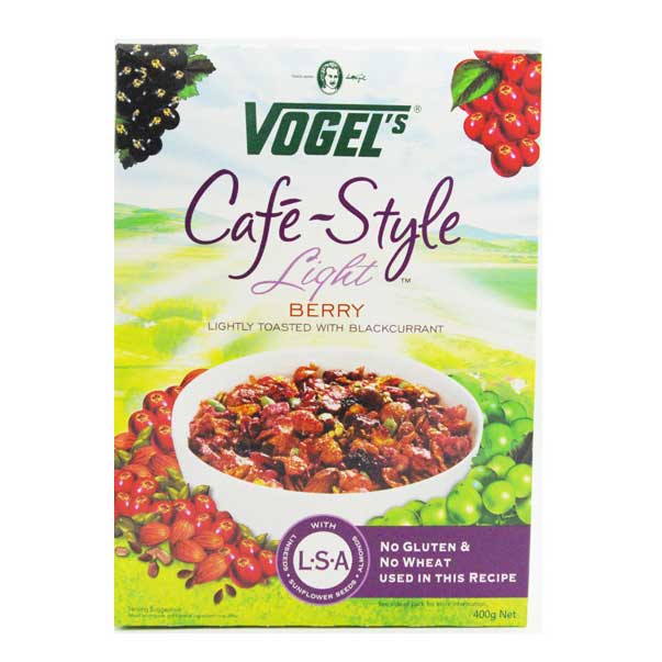 Vogel‘s 咖啡生活系列混合果仁麦片 浆果味 400g  超市采购日期
