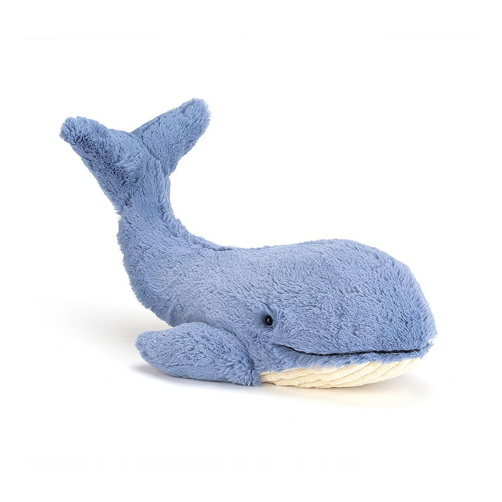 jellycat wilbur whale 鲸鱼玩偶 wil3ws 46cm