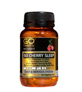 Go Healthy 高之源 樱桃睡眠胶囊 帮助改善睡眠60粒