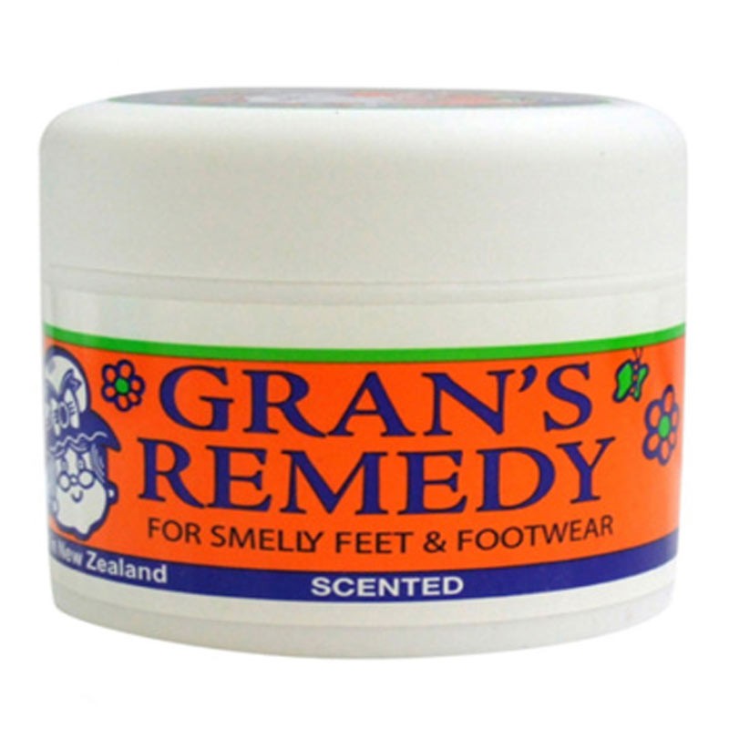 【直邮价】Gran's Remedy老奶奶臭脚粉 红色清香味50g 保质期：2026.7月