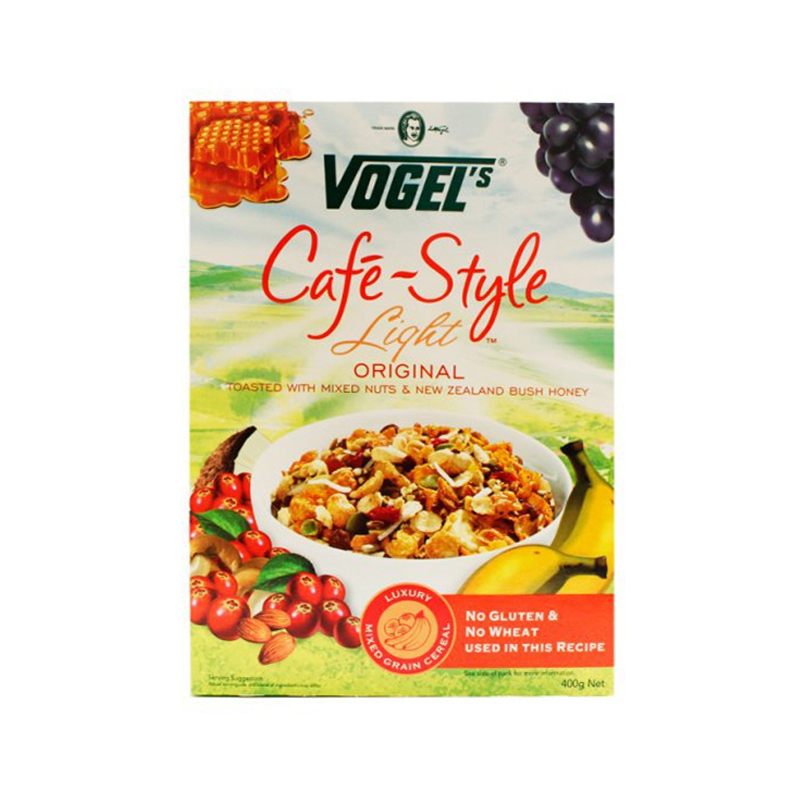 【超市临期秒杀】Vogel‘s 咖啡系列 蜂蜜果仁麦片 原味 400g  超市采购日期 