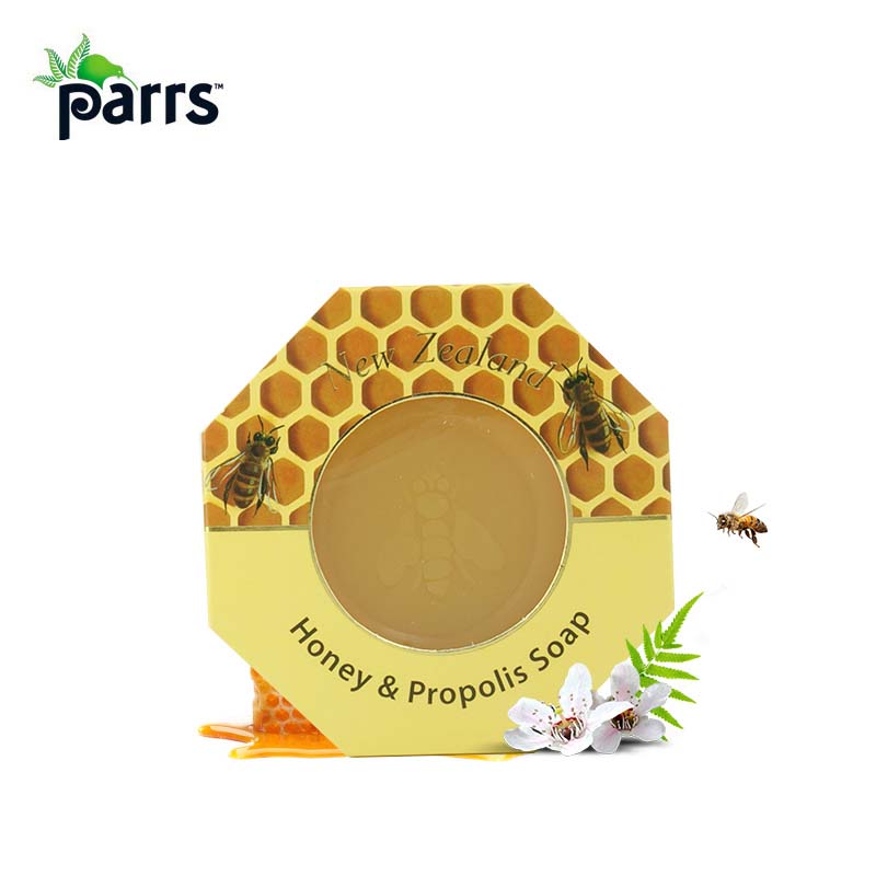 【直邮价】Parrs 帕氏 蜂蜜蜂胶皂140克 保质期：2025.1月