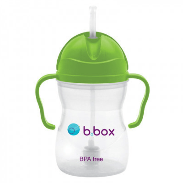 【双十一限时秒杀】BBox 宝宝重力吸管杯六个月以上 苹果绿色（3133）