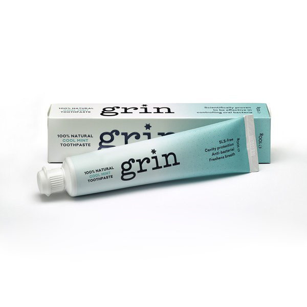 Grin 纯天然牙膏 薄荷味 100g