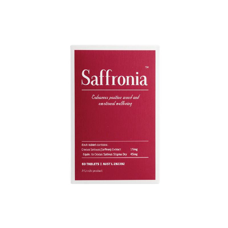 Unichi 藏红花素颜丸 60片（Saffronia） 保质期至21.11