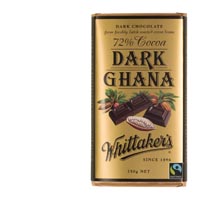 【超市采购】Whittakers黑巧克力72%可可 250克(疫情期间超市发货较慢，急单不接)