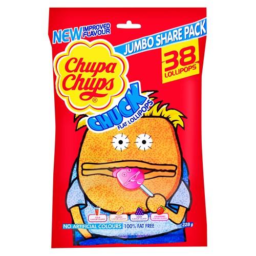 【超市采购】Chupa Chups 珍宝果味棒棒糖 5种果汁味道 35p(疫情期间超市发货较慢，急单不接)