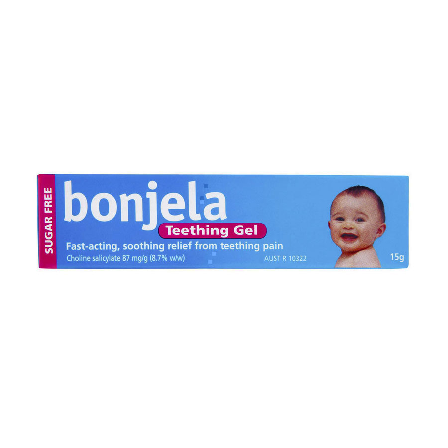 【超市采购】Bonjela 婴儿牙痛缓解膏(4个月以上) 15g(疫情期间超市发货较慢，急单不接)