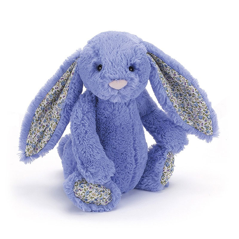jellycat 邦尼兔 蓝色风铃草花耳朵 中号 约31cm左右 bl3bll